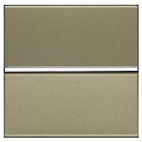 Выключатель кнопочный без рамки ABB Niessen Zenit 1-кл. 2 мод. N2204.7 CV шампань картинка